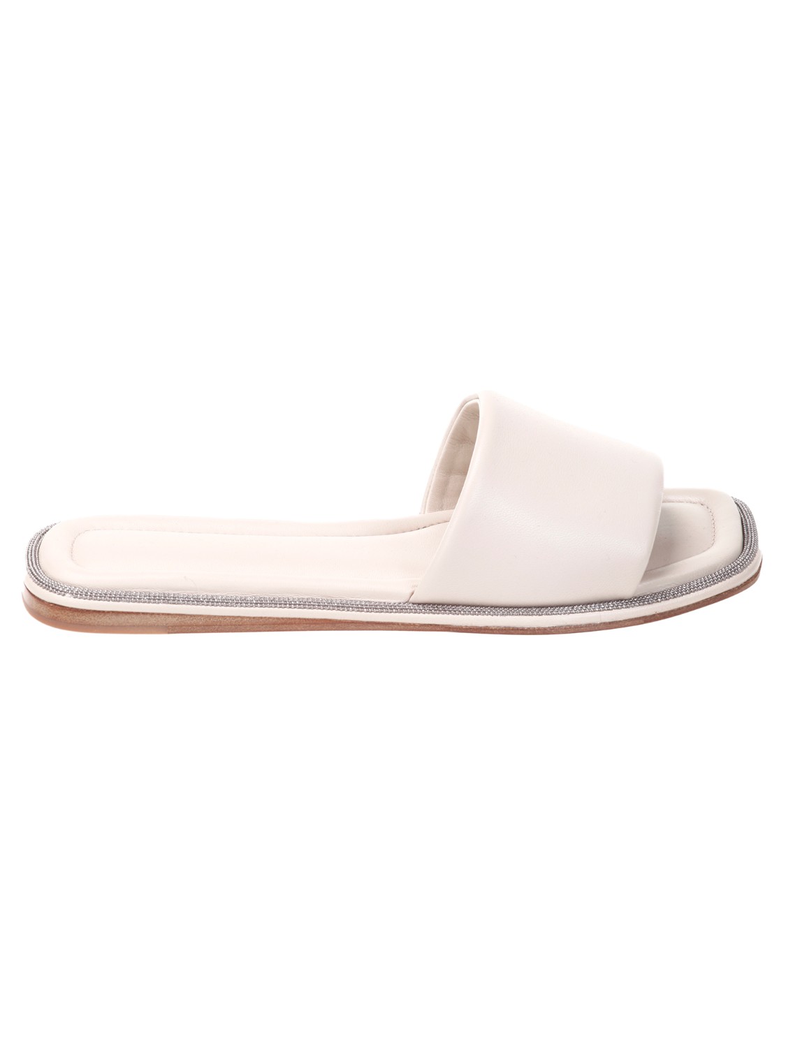 shop BRUNELLO CUCINELLI Saldi Ciabatta: Brunello Cucinelli slides con monile.
Fodera in pelle.
Suola in cuoio.
Decorazione in monile Nickel-free.
Composizione: 100% pelle.
Made in Italy.. MZCWC2150-C8238 number 5069873